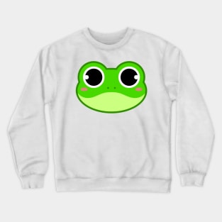 Cute Green Frog Crewneck Sweatshirt